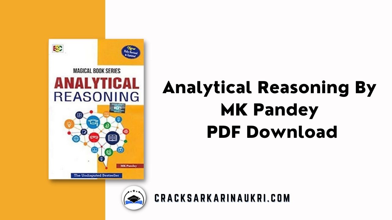 Analytical Reasoning By MK Pandey PDF Download