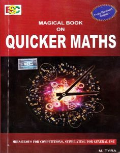 Magical Book On Quicker Maths PDF By M Tyra Download