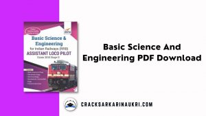 Basic Science And Engineering PDF Book Download