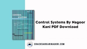 Control Systems By Nagoor Kani PDF Download