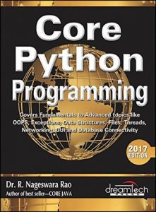 Core Python Programming Nageswara Rao Book PDF Download