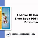 A Mirror Of Common Error Book PDF In Hindi
