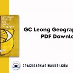 GC Leong Geography Book PDF Download