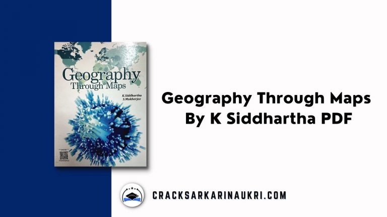 Geography Through Maps By K Siddhartha PDF Google drive