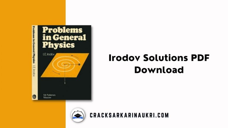 Irodov Solutions PDF Download