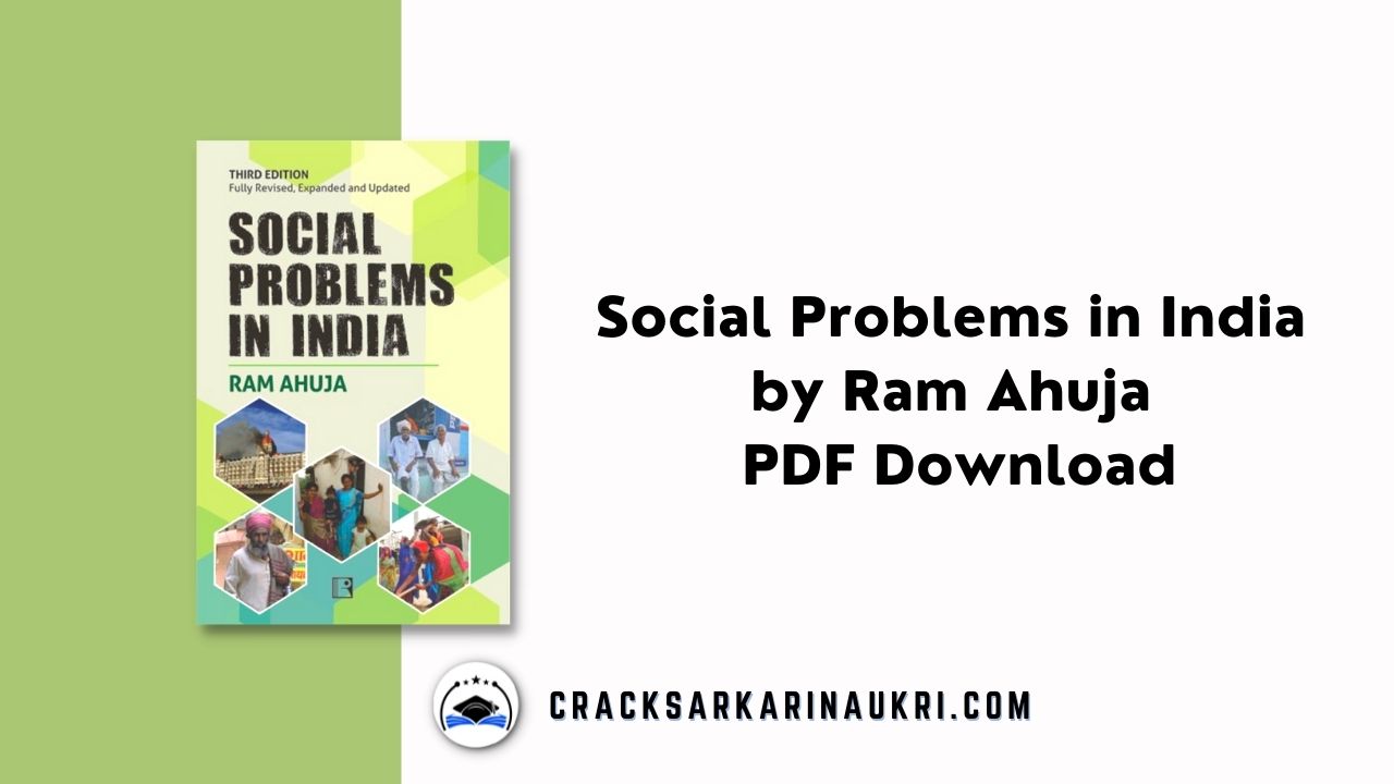Social Problems in India by Ram Ahuja PDF
