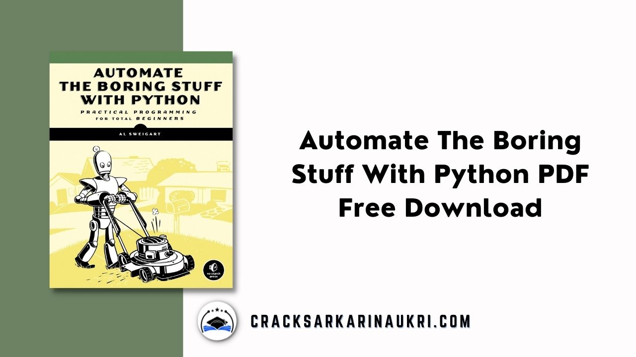 Automate The Boring Stuff With Python PDF Free Download