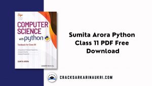 Sumita Arora Python Class 11 PDF Free Download