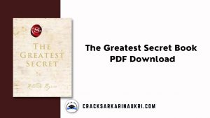 The Greatest Secret Book PDF Free Download