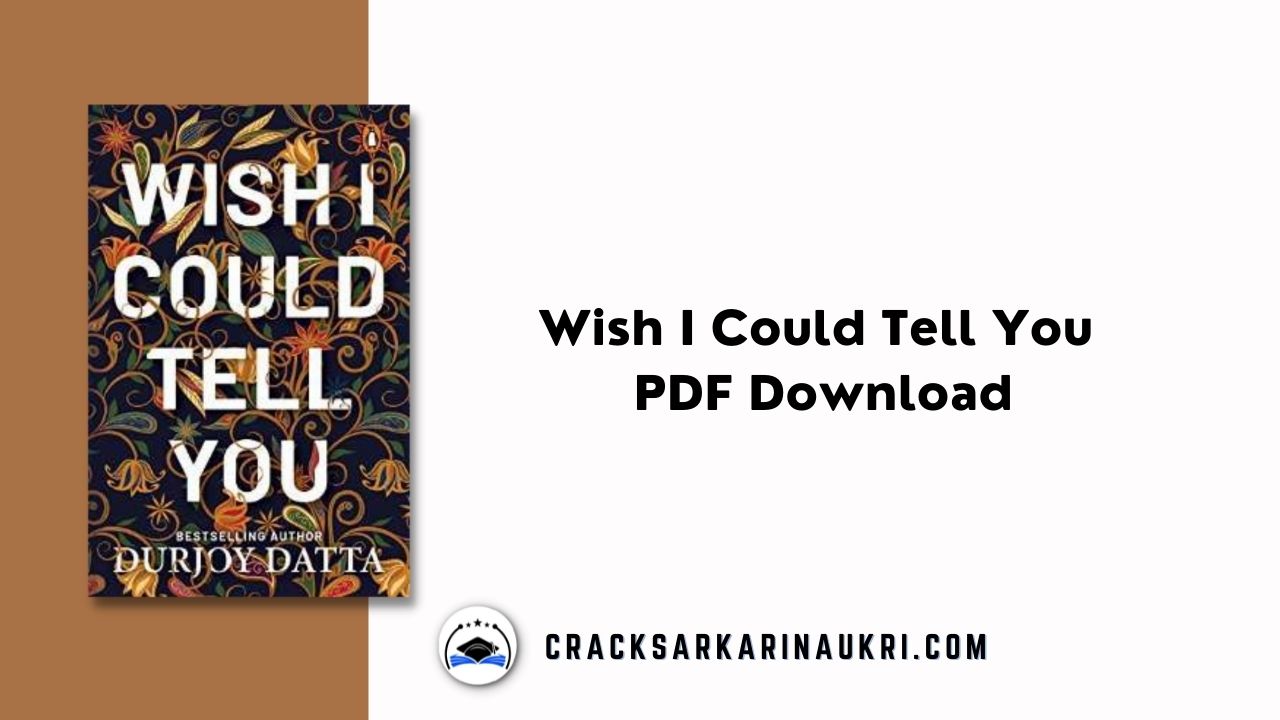 Wish I Could Tell You PDF Free Download