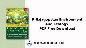 R Rajagopalan Environment And Ecology PDF Free Download