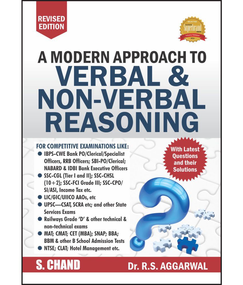 A Modern Approach To Verbal & Nonverbal Reasoning PDF Download