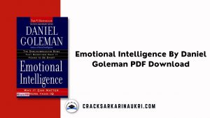 Emotional Intelligence By Daniel Goleman PDF Download