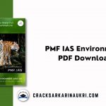 PMF IAS Environment PDF Download