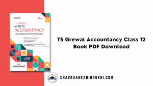 TS Grewal Accountancy Class 12 Book PDF Download