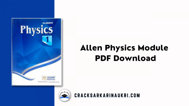 Allen Physics Module PDF Download