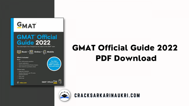 GMAT Official Guide 2022 PDF Download