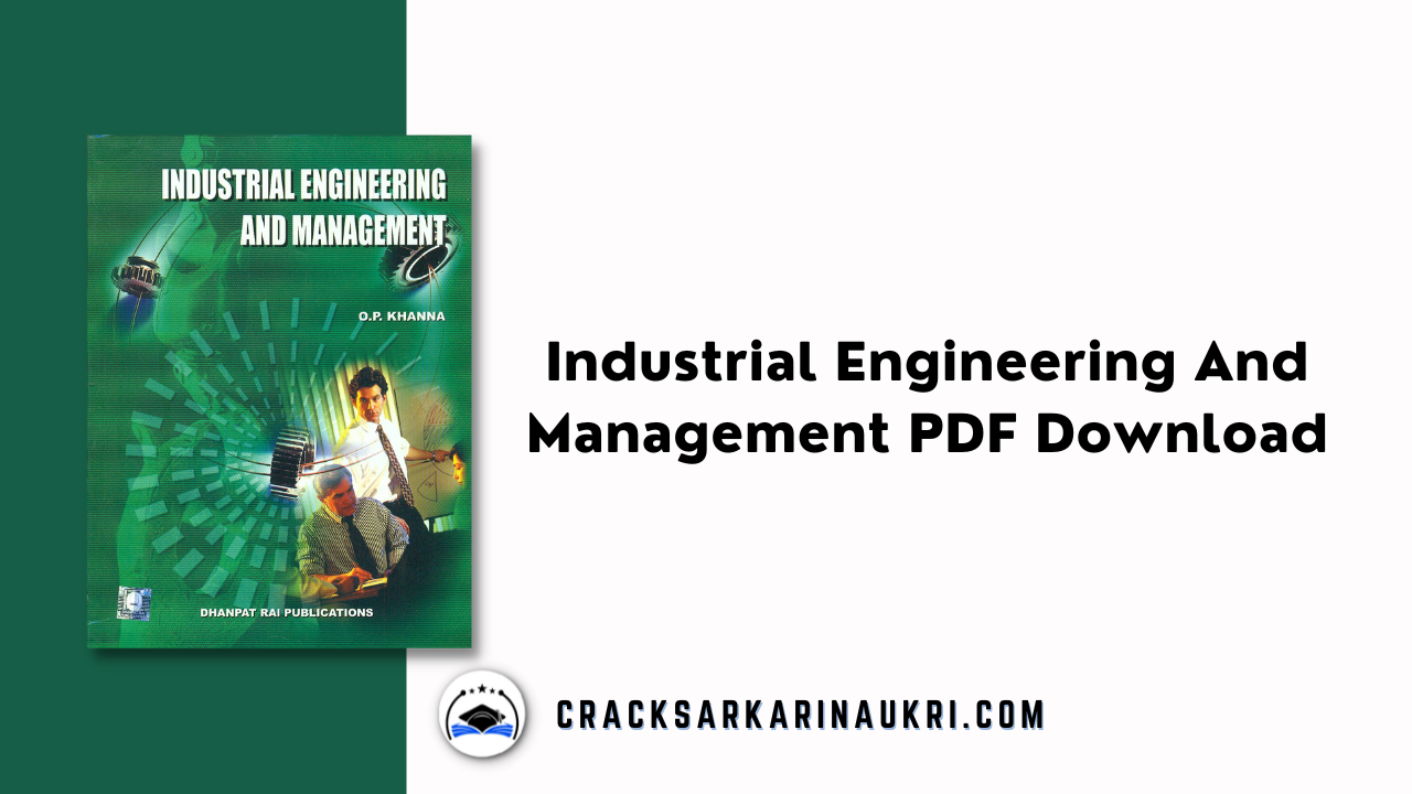 Industrial Engineering And Management PDF Download