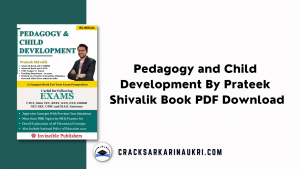 pedagogy and child development by prateek shivalik pdf free download