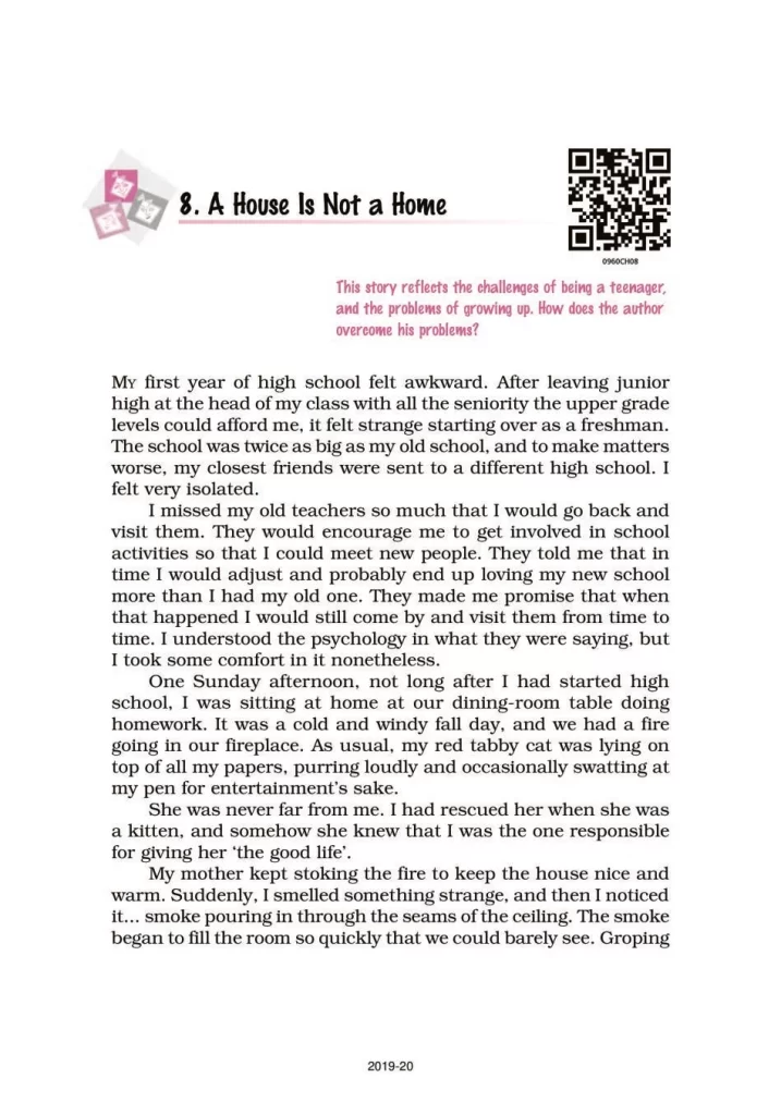 A House Is Not A Home Class 9 PDF