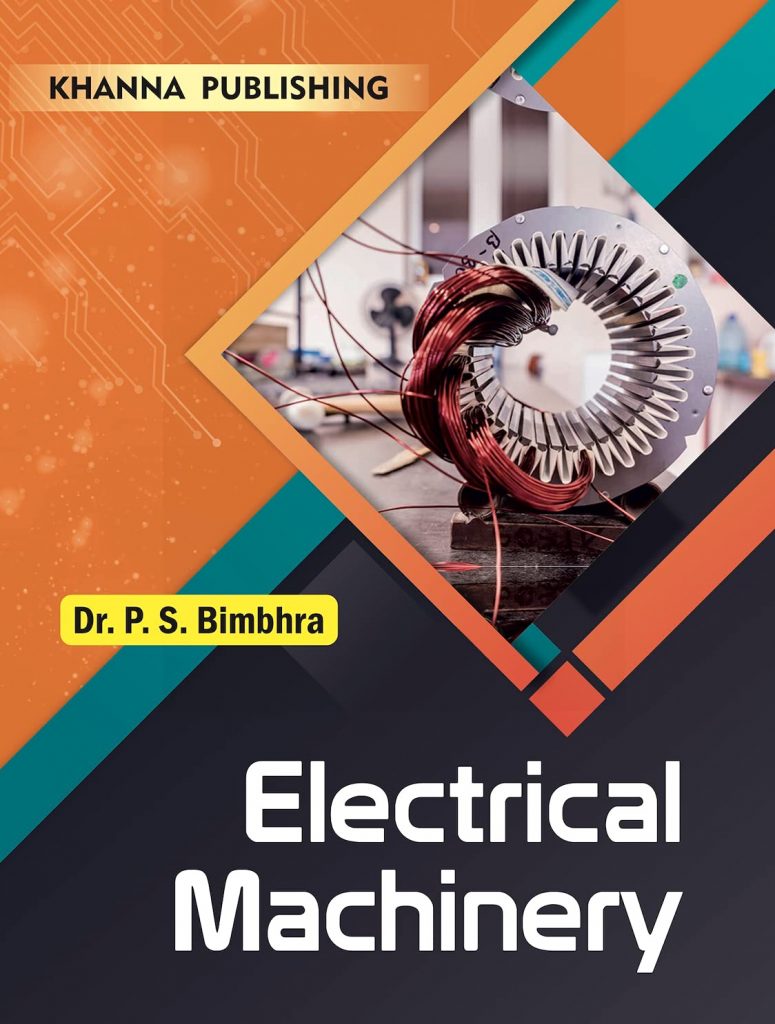PS Bimbhra Electrical Machines PDF Book