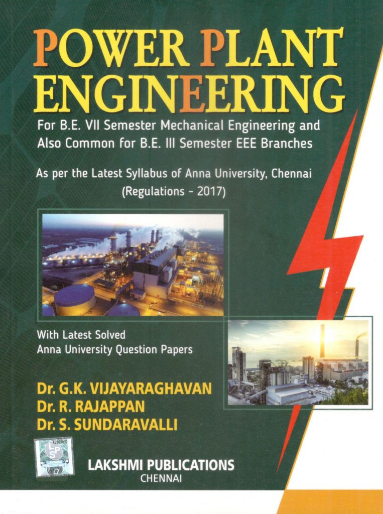 Power Plant Engineering Book PDF By Vijayaraghavan