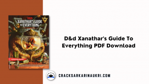 D&d Xanathar's Guide To Everything PDF Download