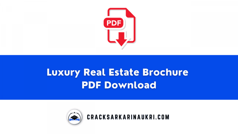 Luxury Real Estate Brochure PDF Download