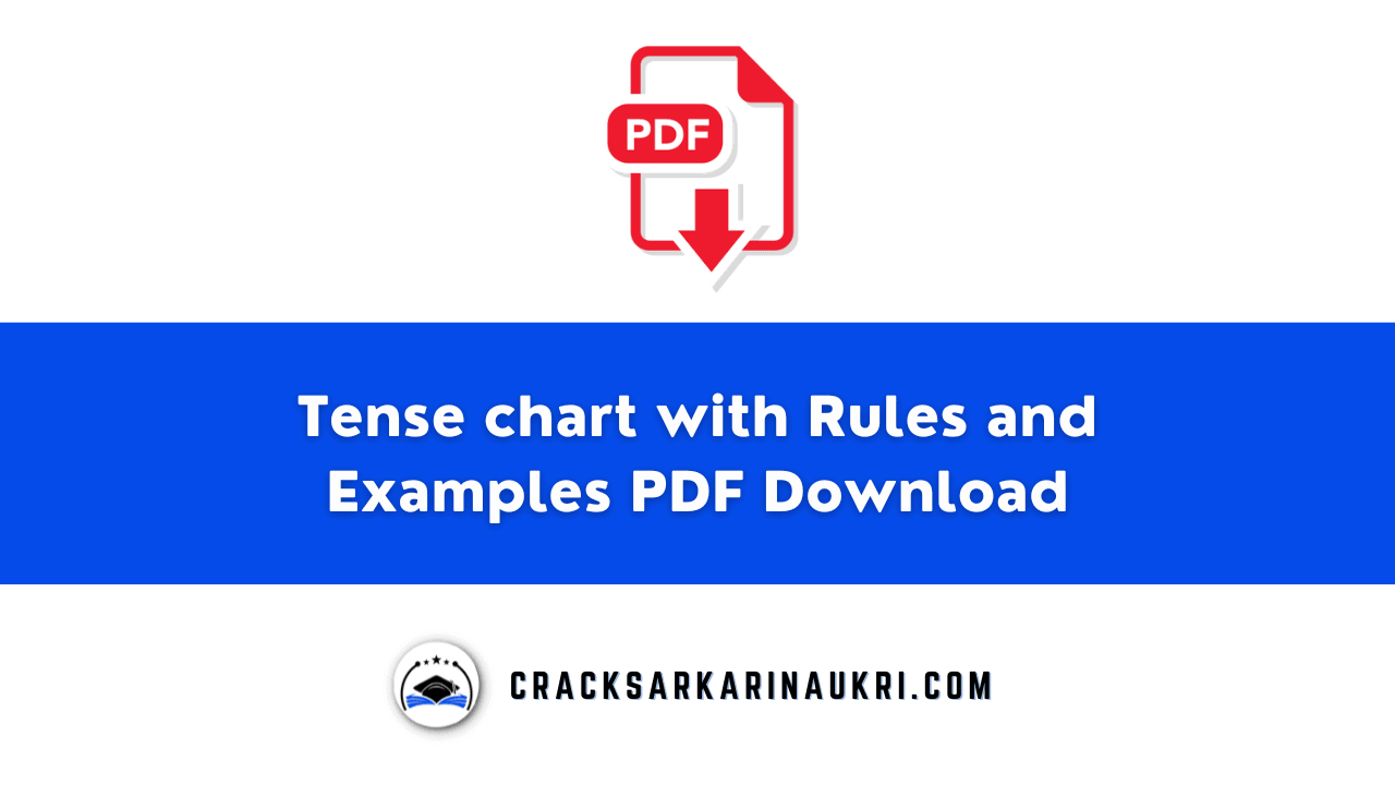 Tense chart with Rules and Examples PDF Download