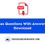 Bodmas Questions With Answers PDF Download