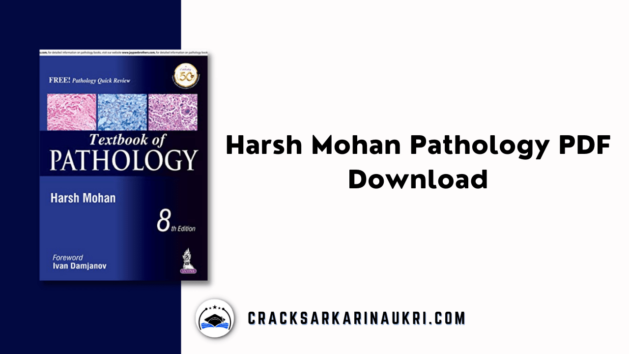 Harsh Mohan Pathology PDF Download