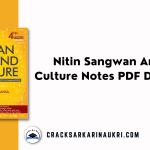 Nitin Sangwan Art And Culture Notes PDF Download