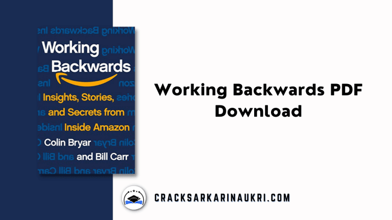 Working Backwards PDF Download