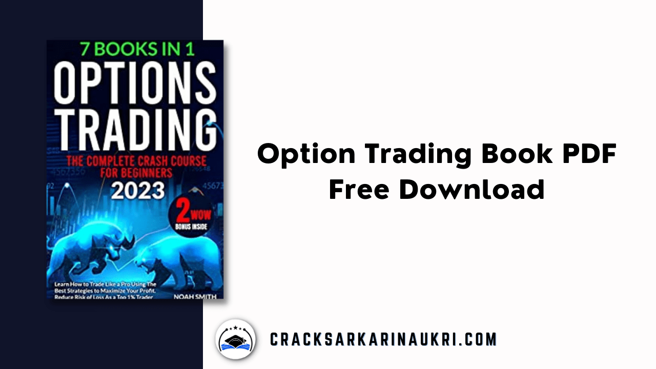Option Trading Book PDF Free Download
