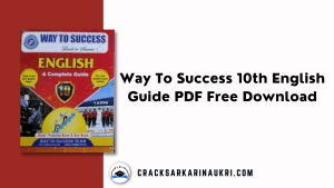 Way To Success 10th English Guide PDF Free Download